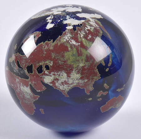 Lundberg Studios Crystal Paperweight by Lundberg Studios