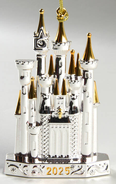 Princess Ornaments Disney Castle - No Box