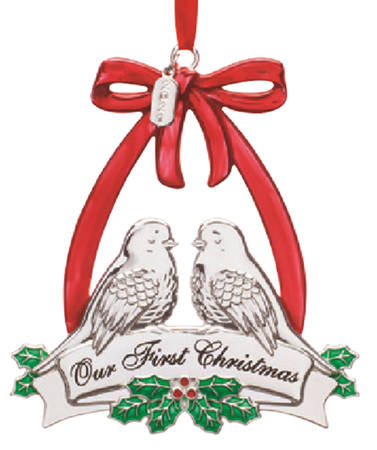 Our First Christmas Together 2021 Our First Christmas Doves - No Box