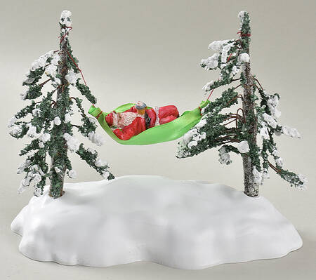 Vail Village Swinging Santa - Boxed
