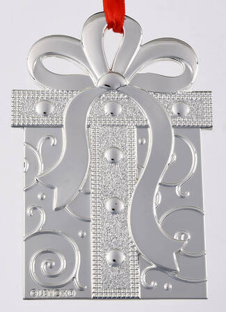 Silver Gems Oraments Present-Clear - No Box by Lenox