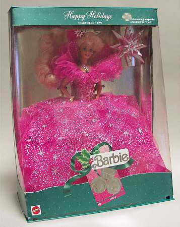 Holiday Barbie 1990 Caucasian - Boxed