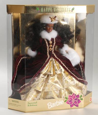 Holiday Barbie 1996 African American - No Box