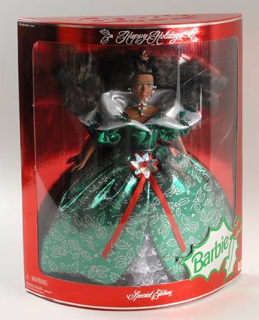 Holiday Barbie 1995 African American - No Box