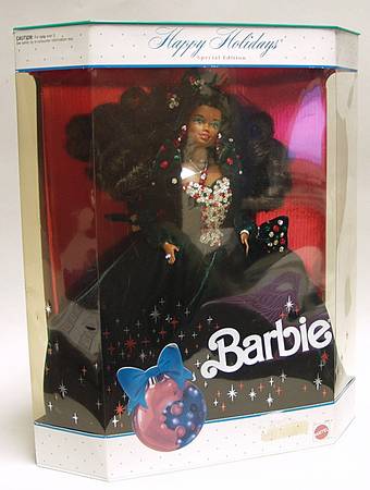 Holiday Barbie 1991 African American - No Box
