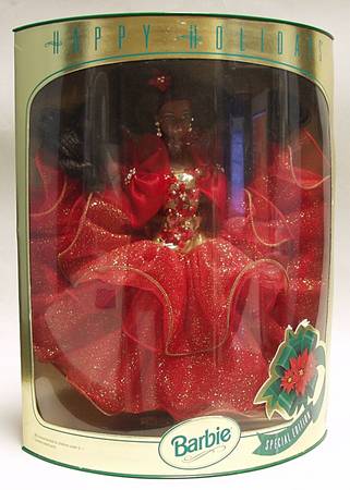 Holiday Barbie 1993 African American - Boxed