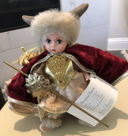 International-8" Doll Norway - Viking Costume - With Box66a