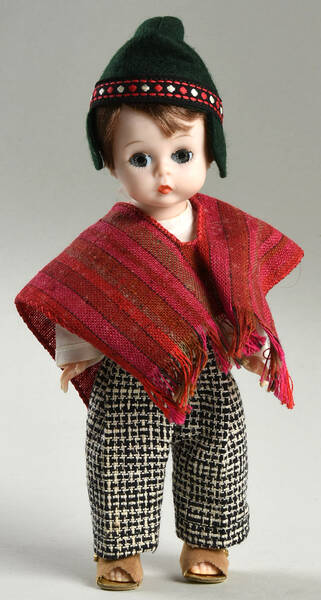 International-8" Doll Peru Boy - With Box