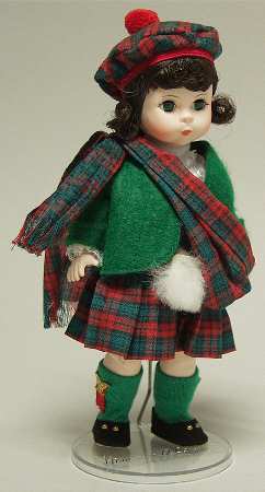 International-8" Doll Scotland-Thick Pleats - Boxed