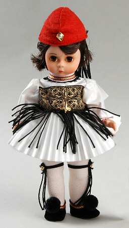 International-8" Doll Greece - Girl - No Box