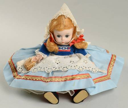 International-8" Doll Netherlands-Girl-Older-Marked Alex - Boxed