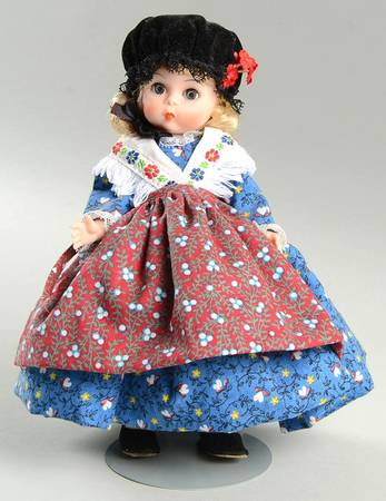 International-8" Doll Germany - Blue Skirt - No Box