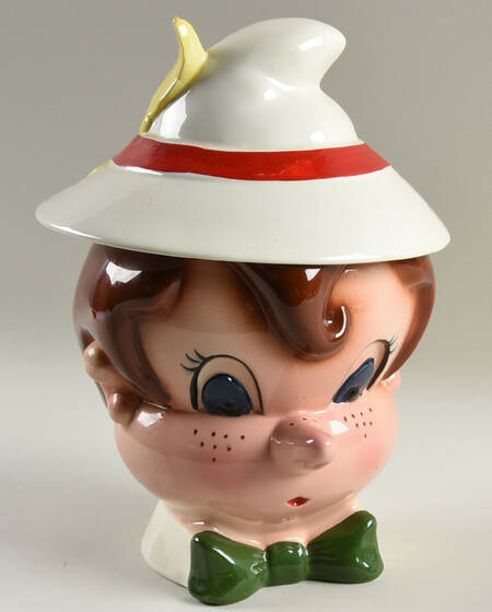 Metlox Cookie Jar Pinocchio - No Box