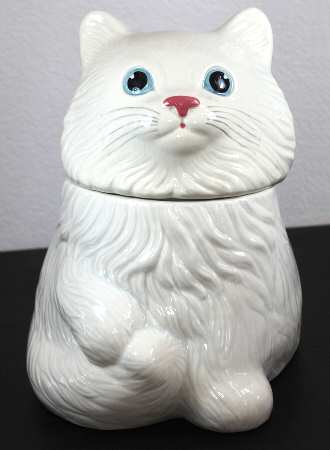 Metlox Cookie Jar Katy Cat - No Box