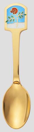 Christmas Spoon Winter Rose - Boxed