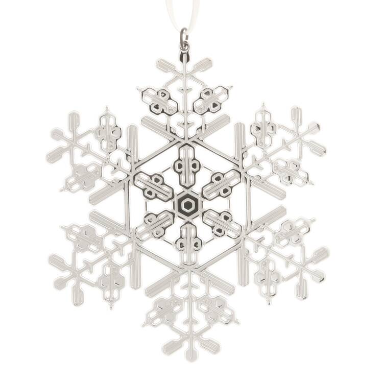 Snowflake-Sterling Silver 2017 Snowflake - Boxed