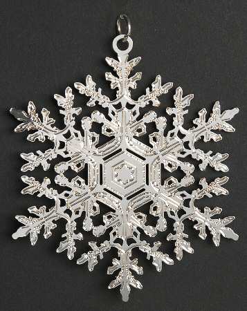 Snowflake-Sterling Silver 2006-Snowflake Bentley Photograph - No Box