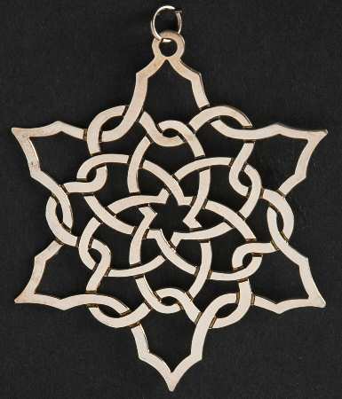 Snowflake-Sterling Silver 1993-Snowflake 16th Century Woodcut - Boxed