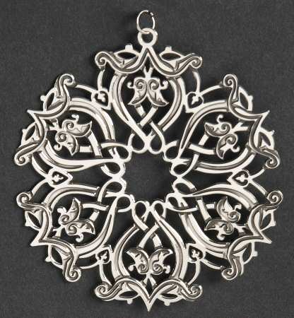 Snowflake-Sterling Silver 1994-Snowflake 18th C. Silk Coat - No Box