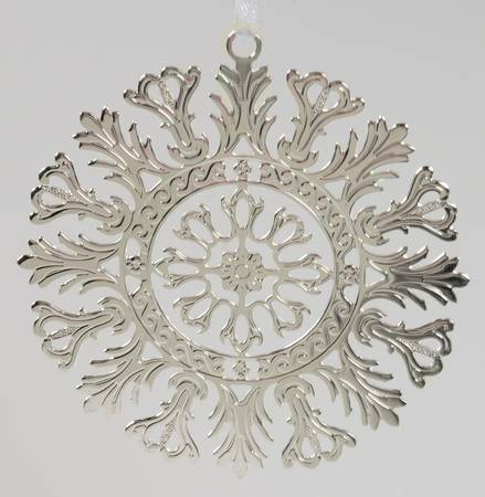 Snowflake-Sterling Silver 2014 Snowflake 1837 Chaise Gondole - Boxed