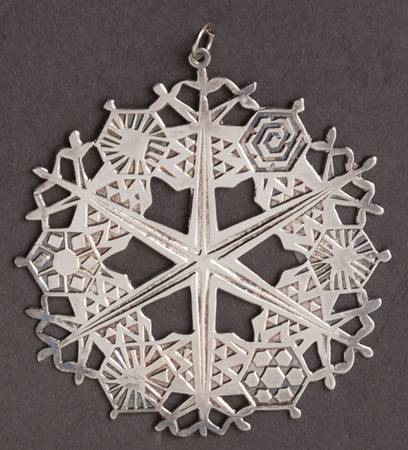 Snowflake-Silverplate 1974-Snowflake - Boxed