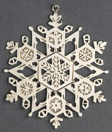 Snowflake-Silverplate 1980-Snowflake - No Box