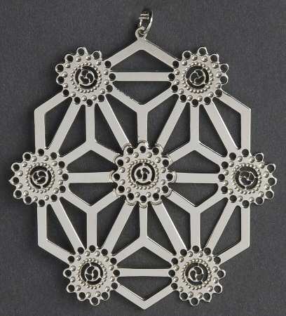 Snowflake-Silverplate 1986-Snowflake - With Box