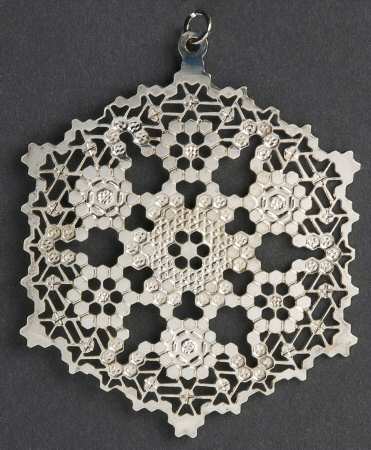 Snowflake-Silverplate 1991-Snowflake - Boxed