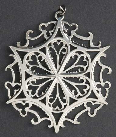 Snowflake-Silverplate 1990-Snowflake - No Box