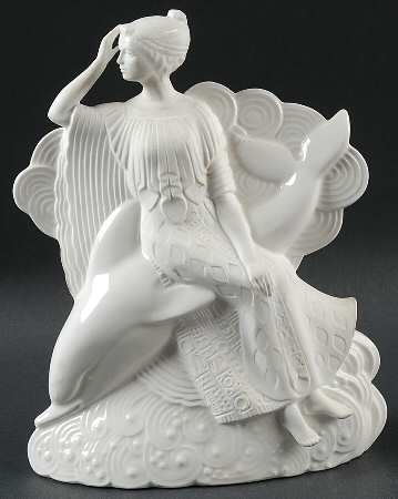 Minton Figurines Amphitrite And The Dolphin - No Box