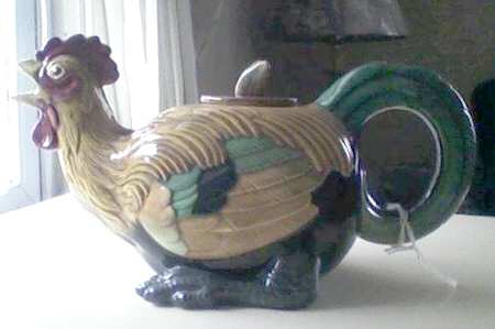 Archive Tea Pot Cockerel - Boxed