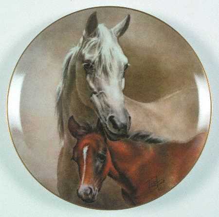 Horses of Fred Stone Arabian Mare And Foal - Boxed