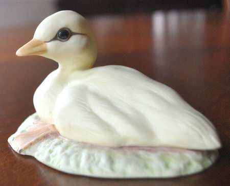 Bird-Porcelain Figurine Baby Bird - No Box