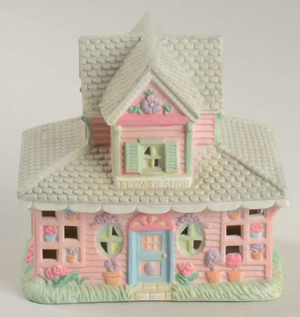 Midwest Cottage-Cottontail Lane Flower Shoppe - No Box