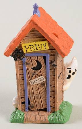 Creepy Hollow Privy - Outhouse - No Box