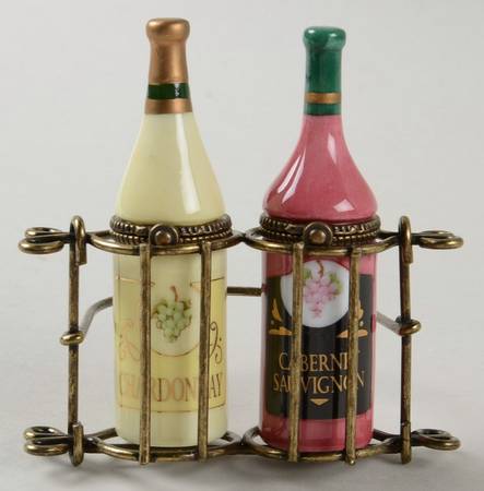 Men's Club Series Wine Rack & Wine Bottles - Boxed