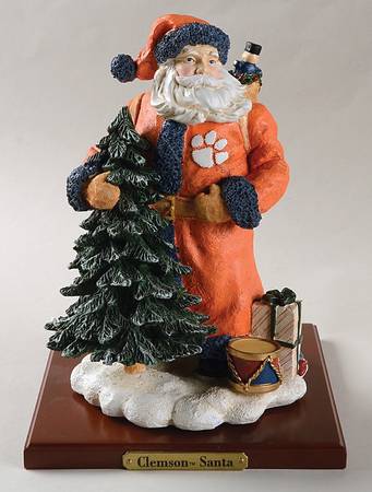 Collegiate Classic Santa Figurine by Memory Company