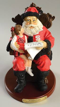 North Carolina State University Wishlist Santa - 3rd In Series - Boxed
