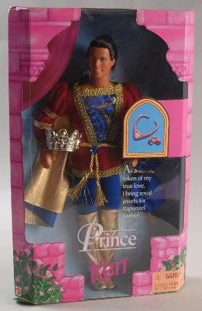 KB Toys Barbie Prince Ken For Rapunzel - No Box