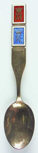 Michelsen Commemorative Spoon Princess Anne Marie Wedding - No Box