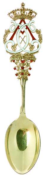 Michelsen Commemorative Spoon King Christian X-Anniversary - No Box