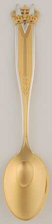 Michelsen Commemorative Spoon Princess Margrethe Birthday - No Box