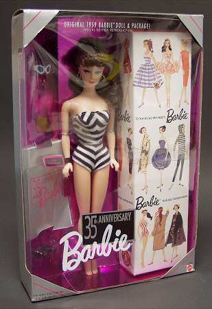 35th Anniversary Doll-Nostalgic Series 35th Anniversary-Brunette - With Box