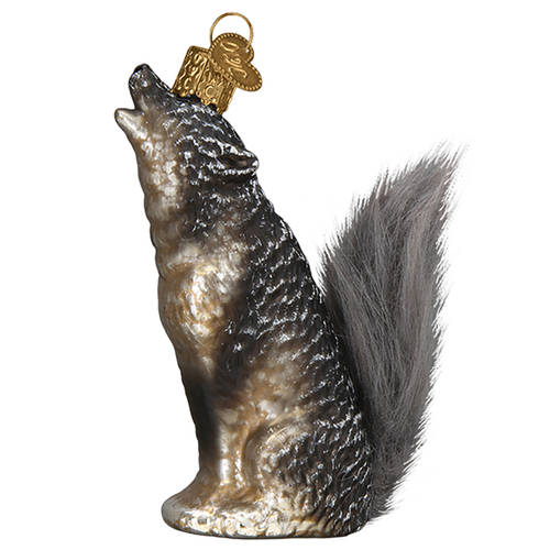 Vintage Woodland Howling Wolf - No Box