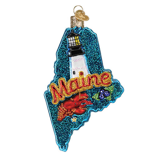 State Ornaments State Of Maine - No Box