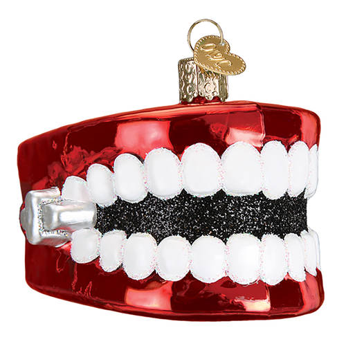 Fun and Games Wind Up Teeth - No Box