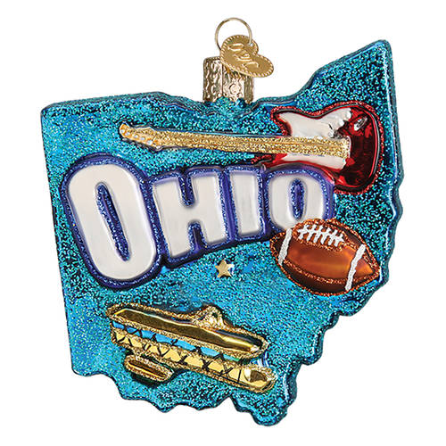 State Ornaments State Of Ohio - No Box