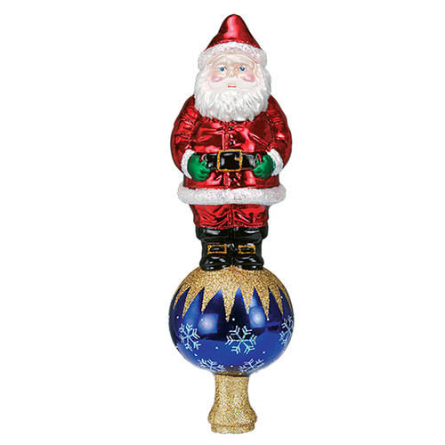Tree Toppers Santa Tree Topper - Boxed