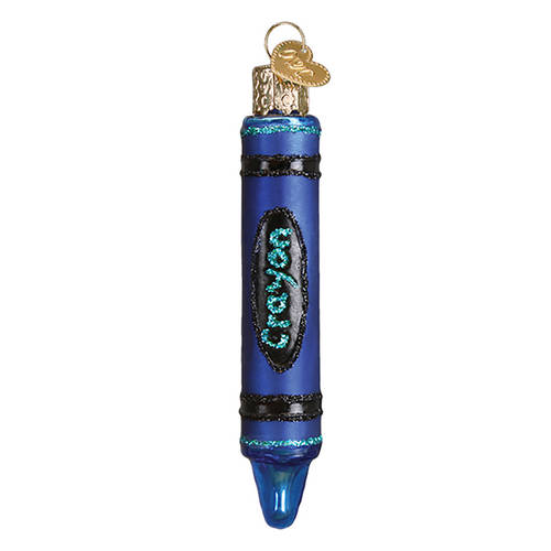 School & Graduation Crayon - Blue - No Box