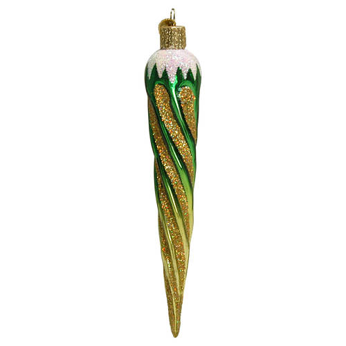 Icicles Shimmering Icicles-Green - No Box